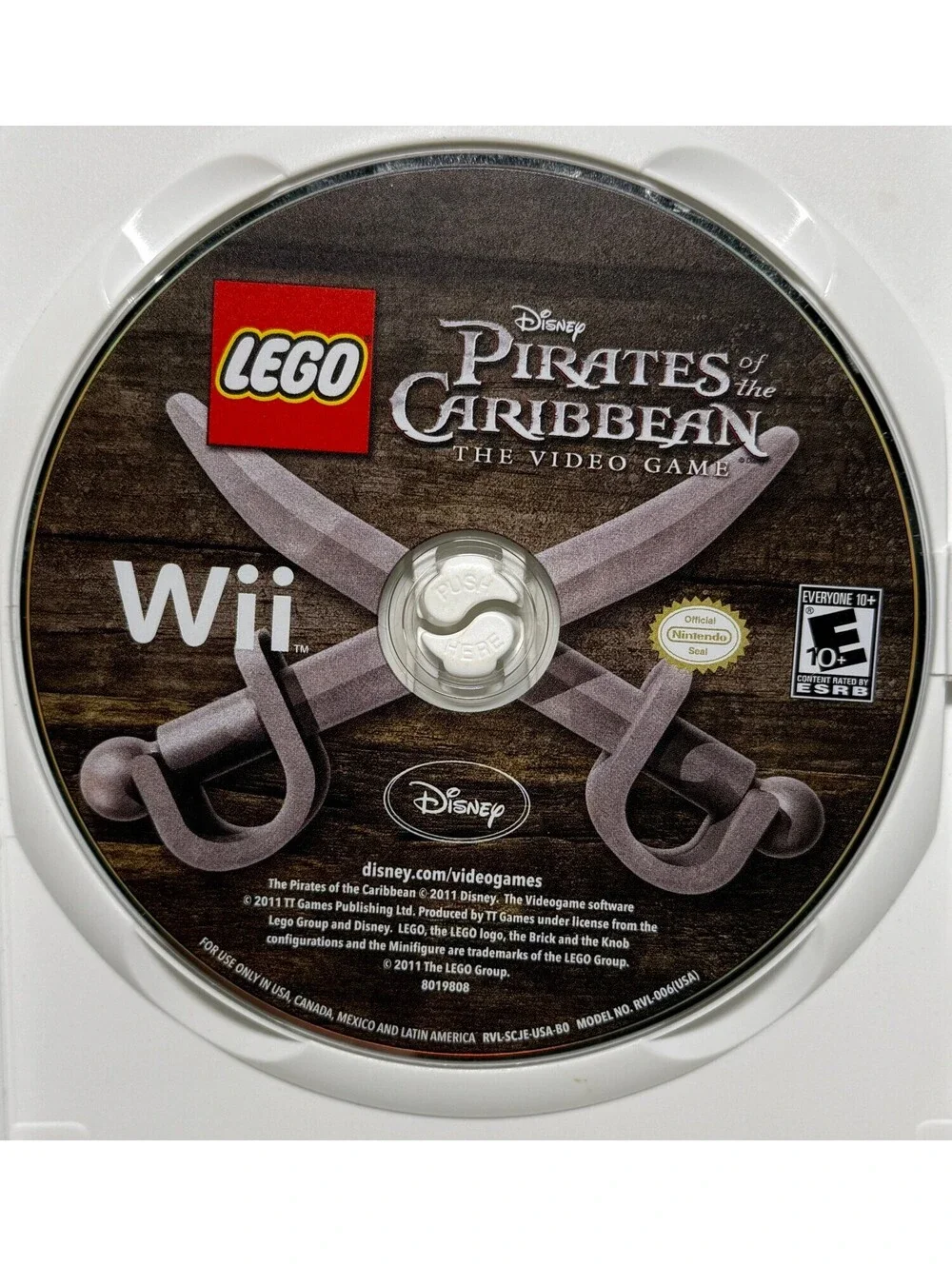LEGO Pirates of the Caribbean The Video Game Nintendo Wii